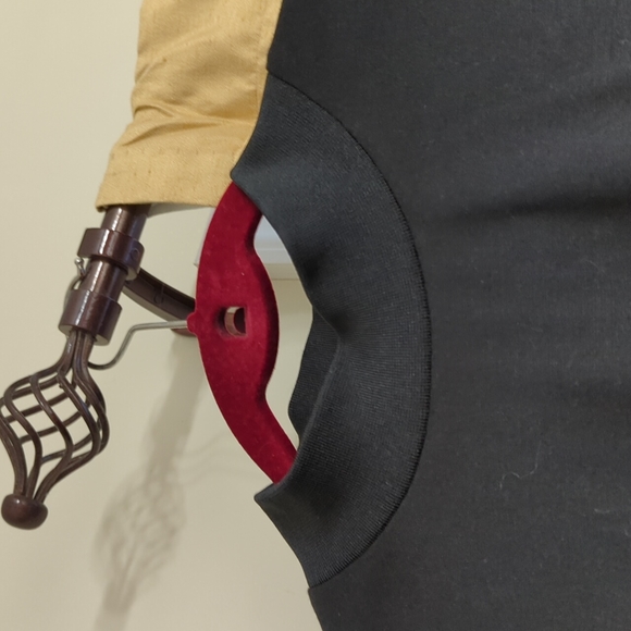 NWOT Who What Wear Black Turtleneck Dress with Tie Belt - Picture 8 of 9